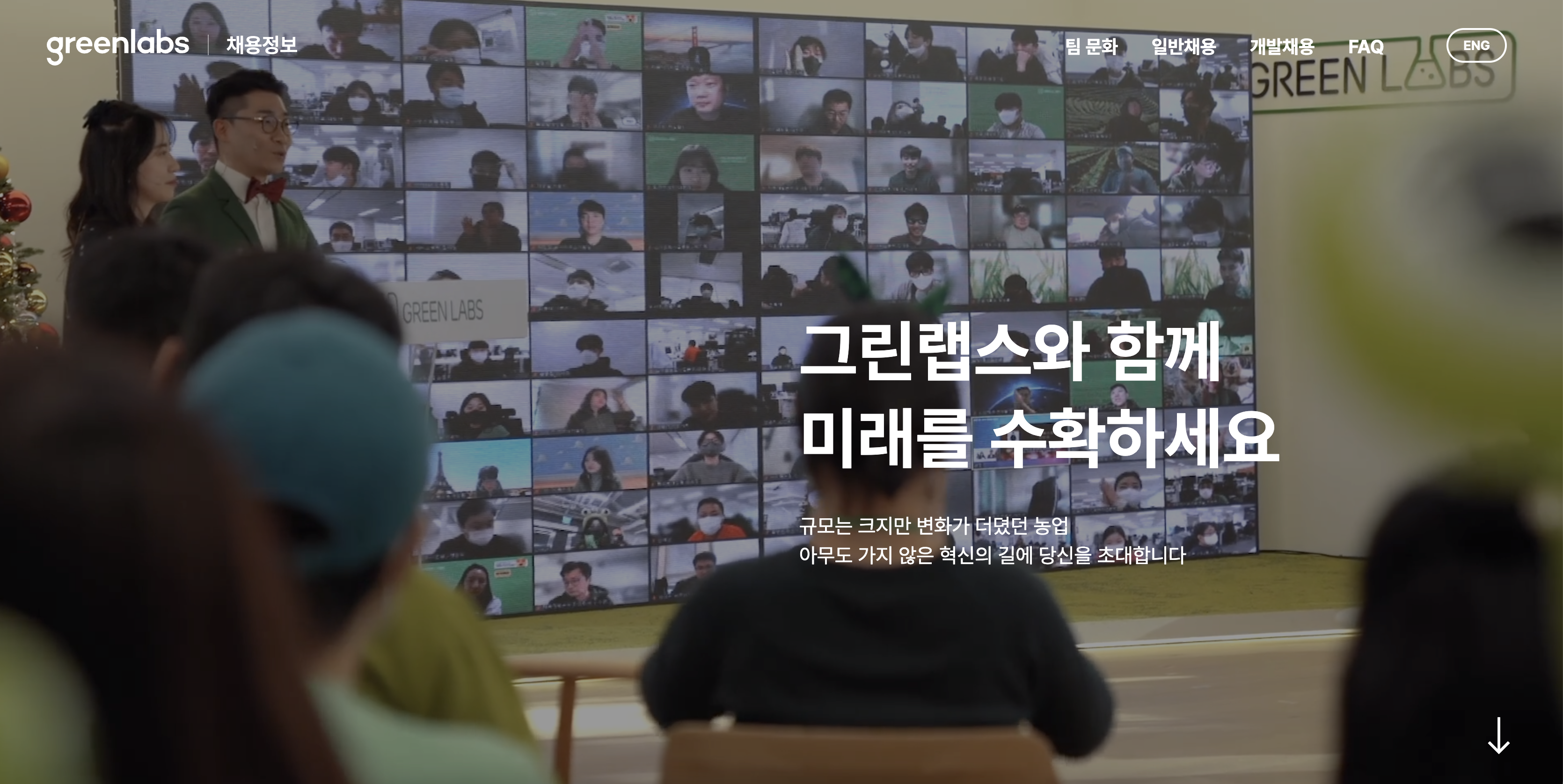 그린랩스 채용 브랜딩 캠페인 비주얼